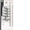 Genius Tools 6 Piece 14 Drive SAE Universal Hand Socket Set (12Point) CRV Steel US206S